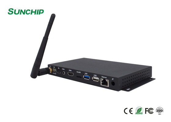 Ethernet dell'EDP LVDS HD OTA Dual Band WiFi della scatola 4K 60FPS di RK3399 Android Media Player