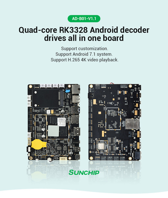 Supporto 4G Displpay doppio del bordo di sistema embedded del BRACCIO di Android RK3288