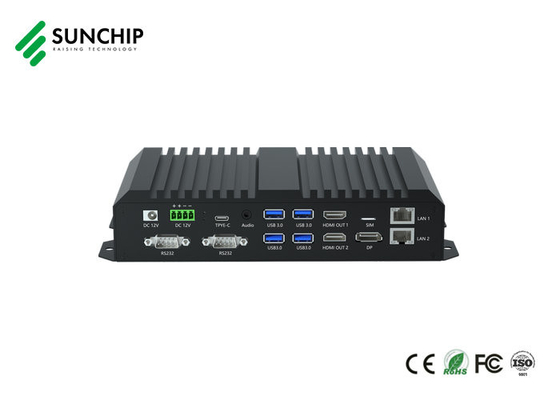 Rockchip RK3588 HD Multimedia Box Octa-Core 8K Double HD Dual Ethernet Edge Computing Utilizzazioni del terminale AI