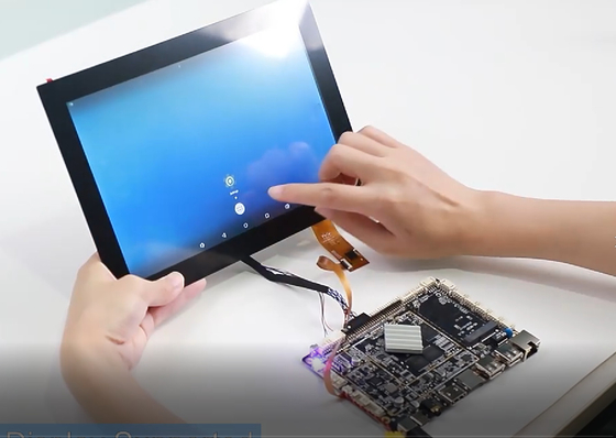 Angoli di visione economizzatori d'energia dell'esposizione LCD di alta risoluzione di isolato ampi