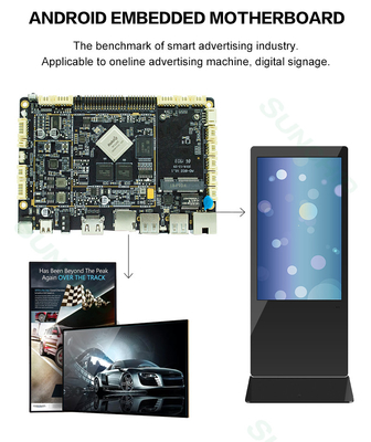 21.5&quot; full hd lcd advertising playey restaurant signage Display Wall Mounted Digital Signage Electronic Menu Board 4G